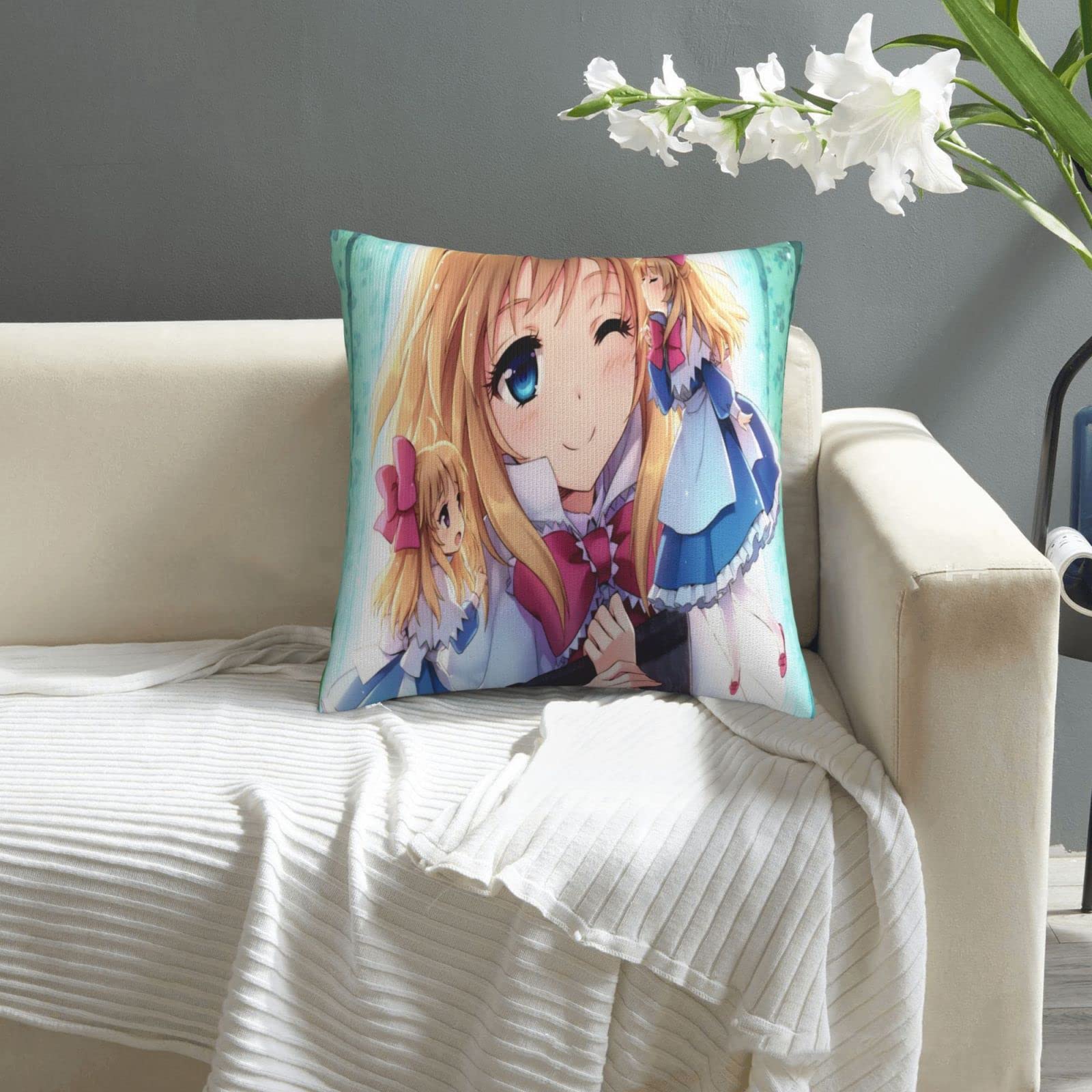 Amazon｜東方project アリス・マーガトロイド (4) クッションカバー