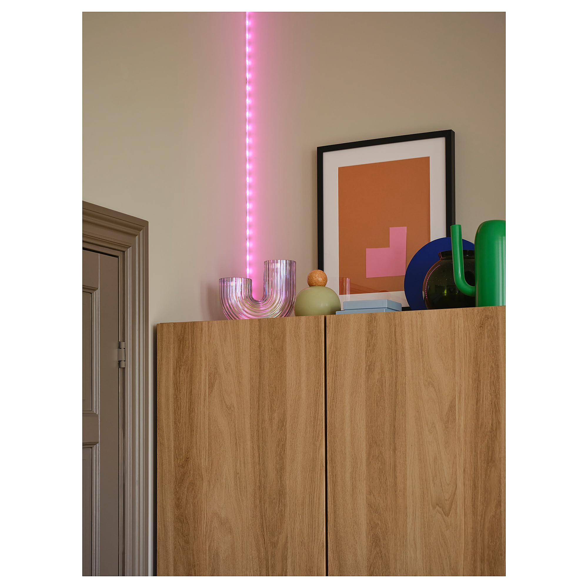 ProTuning ORMANÄS Tira de Iluminación LED, Inteligente Inalámbrico Regulable/Color y Espectro Blanco, 4m