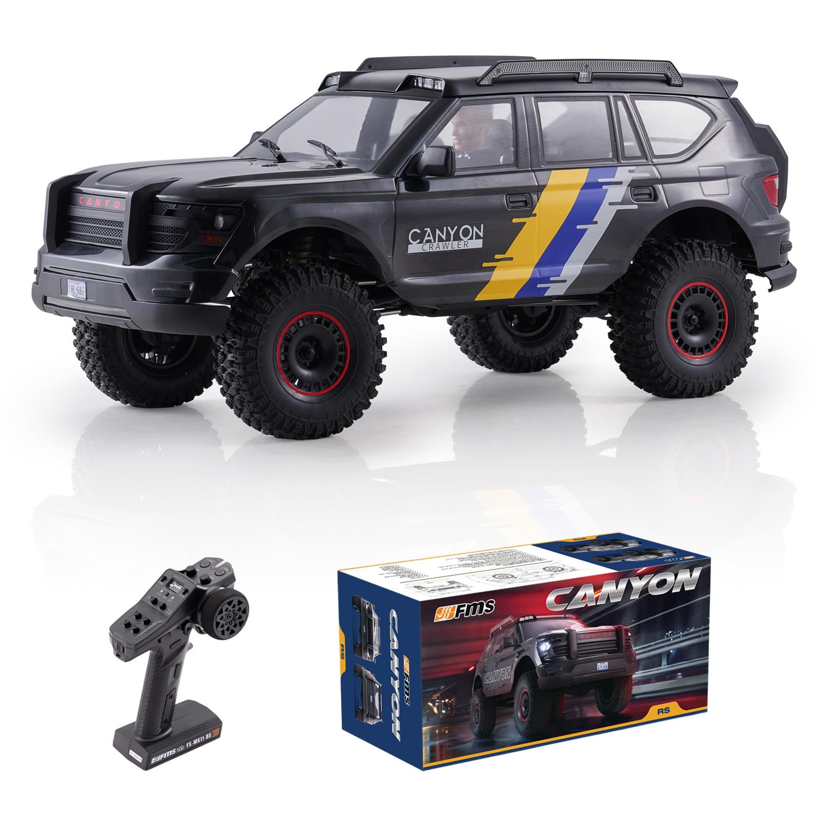 Amazon.co.jp: FMS 1/10 キャニオン RCクローラー FCX10 RCロック