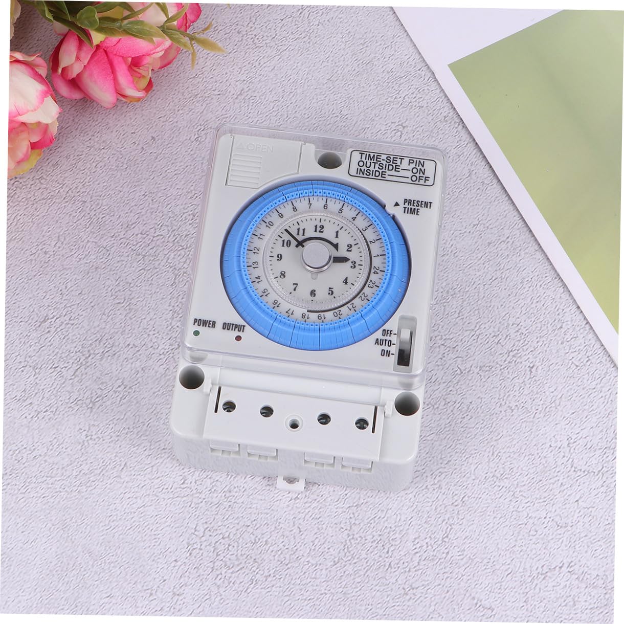 Mechanischer Timer 110-230vac 16a aus Pc, Einfach zu Reinigen
