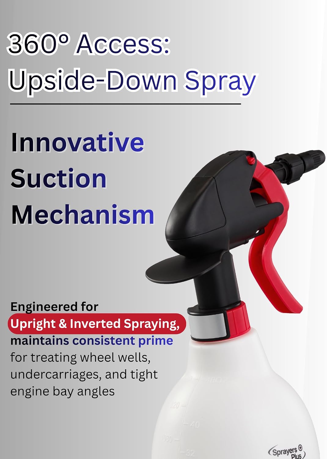 Sprayers Plus 802 Professional Acetone Sprayer, Heavy Duty Chemical Resistant, 316 Stainless photo 5