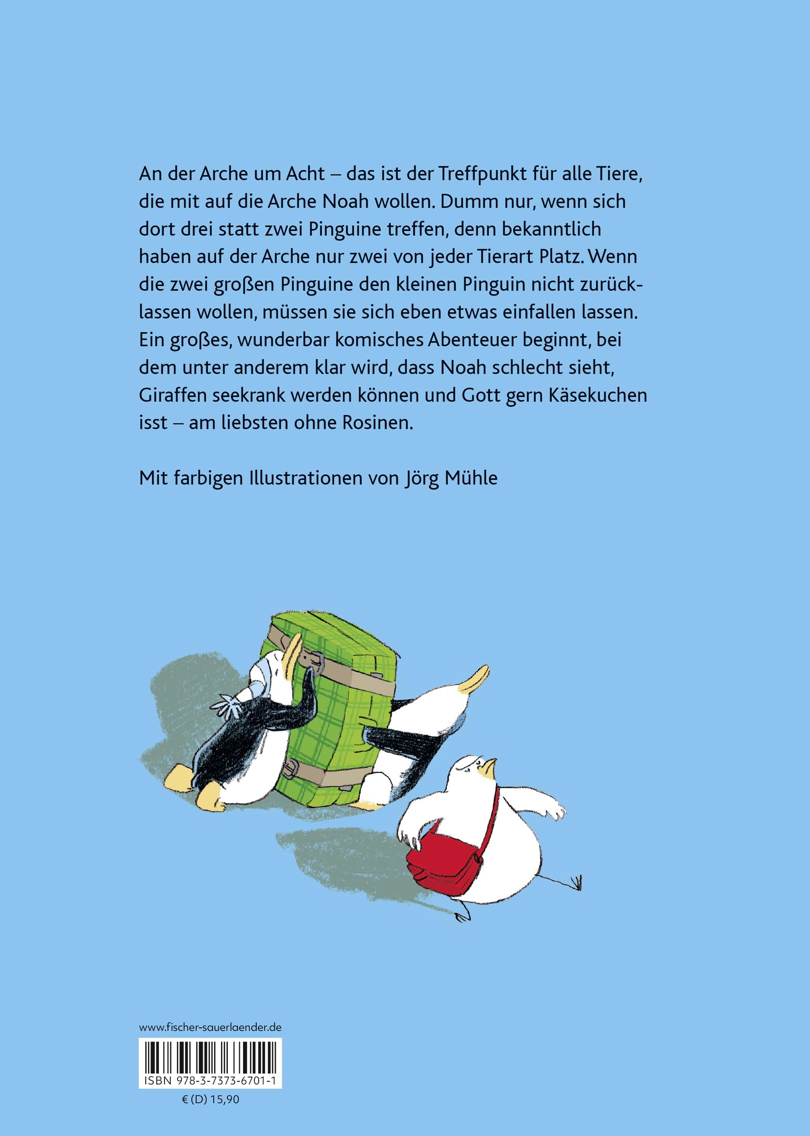 An der Arche um Acht: Ein humorvolles Meisterwerk über Freundschaft und die Arche Noah – Das philosophische Kinderbuch ab 8 Jahren