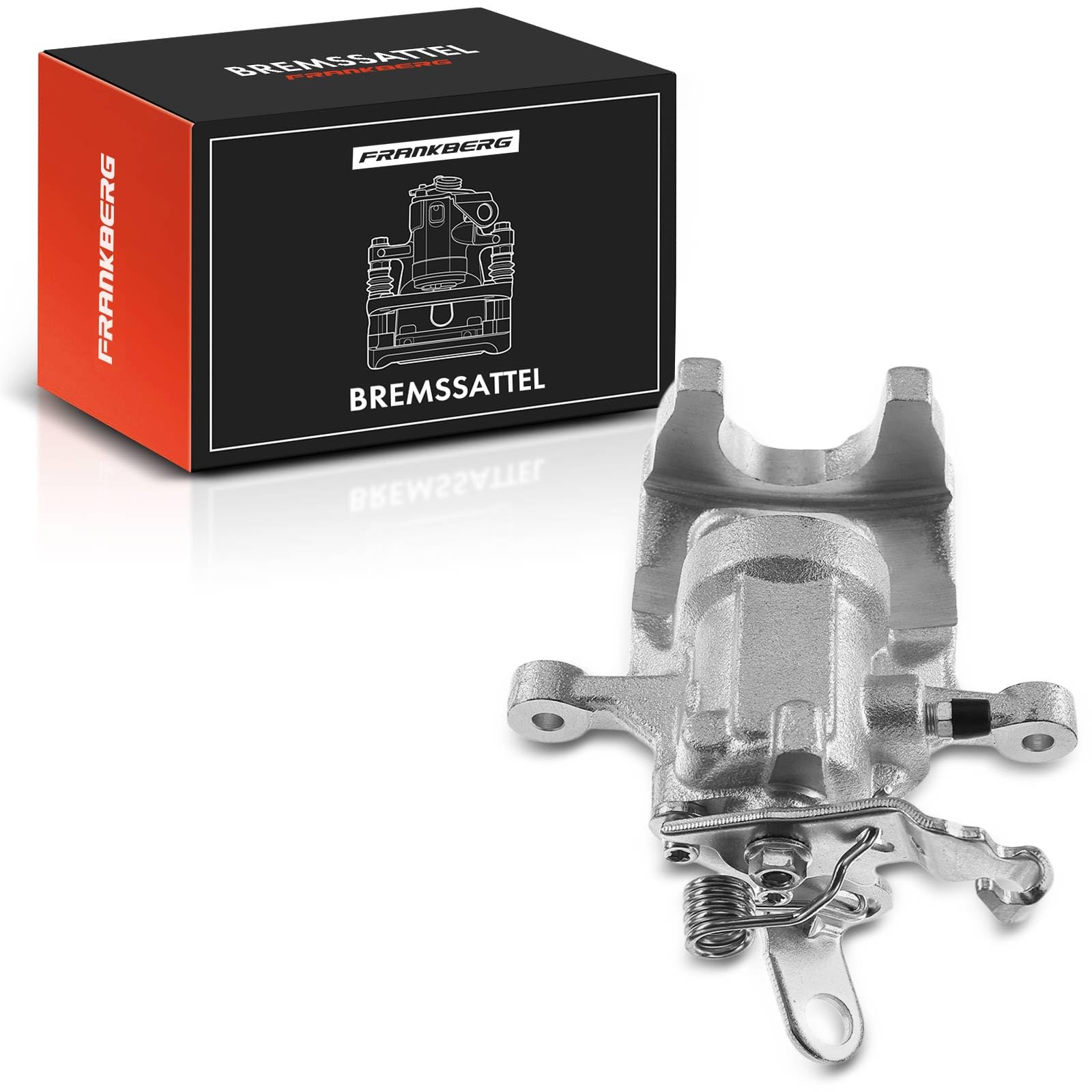 Frankberg Bremssattel Bremszange Hinten Links Kompatibel mit Golf VI A3 O.c.t.a.v.i.a II T.o.u.r.a.n Leon Altea Altea XL Superb II Yeti Beetle E.O.S J.e.t.t.a IV S.c.i.r.o.c.c.o