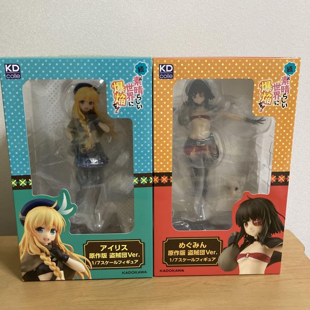 この素晴らしい世界に爆焔を 盗賊団 めぐみん アイリス フィギュア