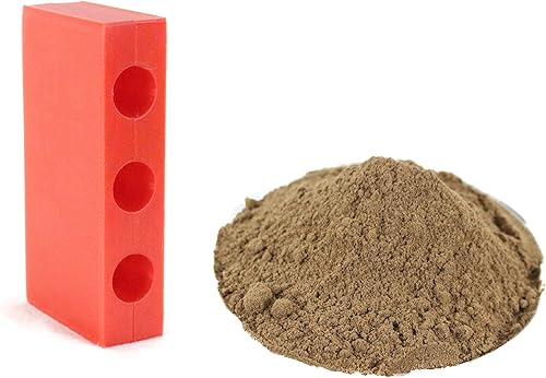 Polvo de Joss (aglutinante de incienso natural) y molde de cono de incienso