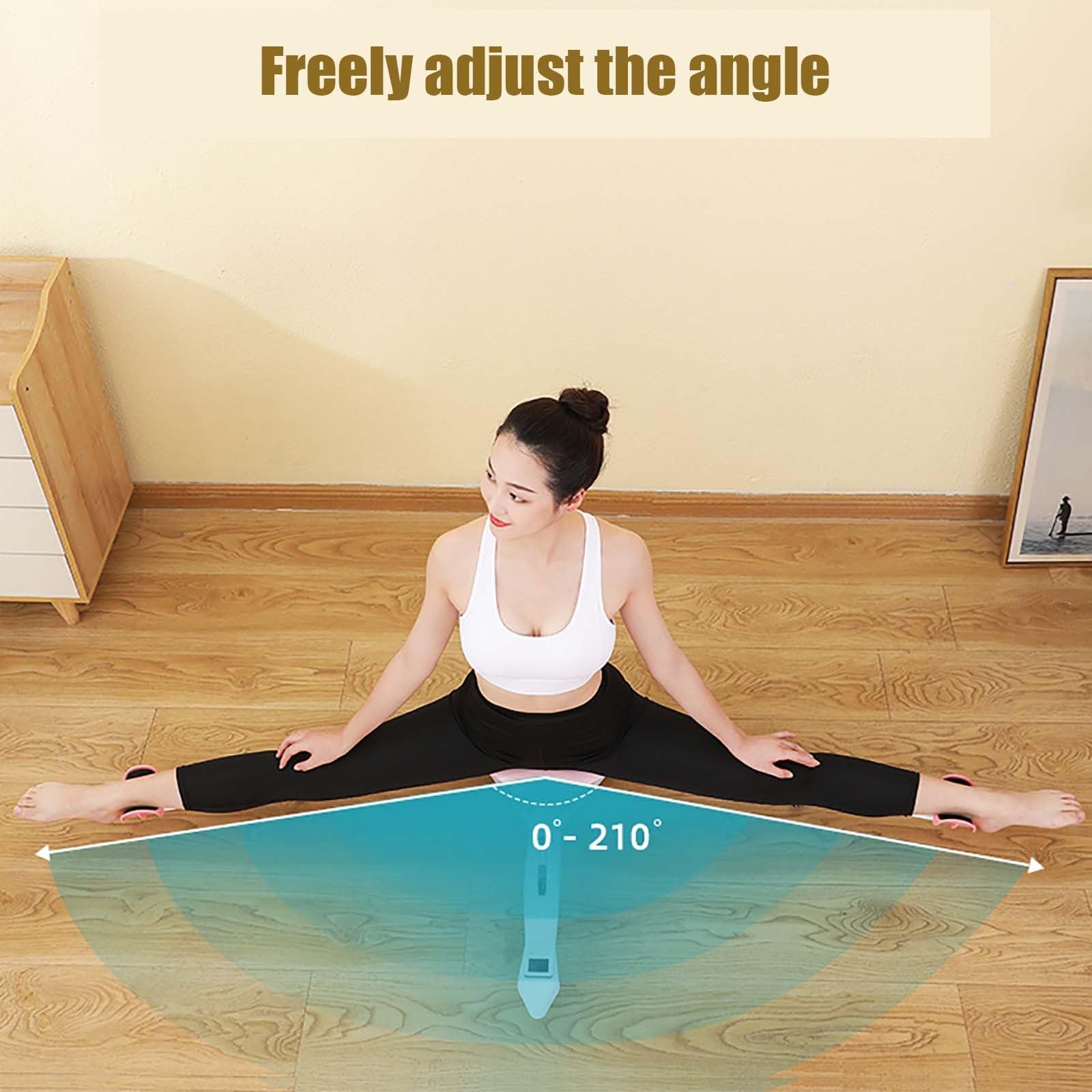 Beinspagat-Trainingsmaschine mit Timer, Beinstrecker-Spaltmaschine, vielseitige Beinstrecker-Ausrüstung zur Flexibilitätserweiterung, Dehnungsausrüstung für Ballett, Yoga