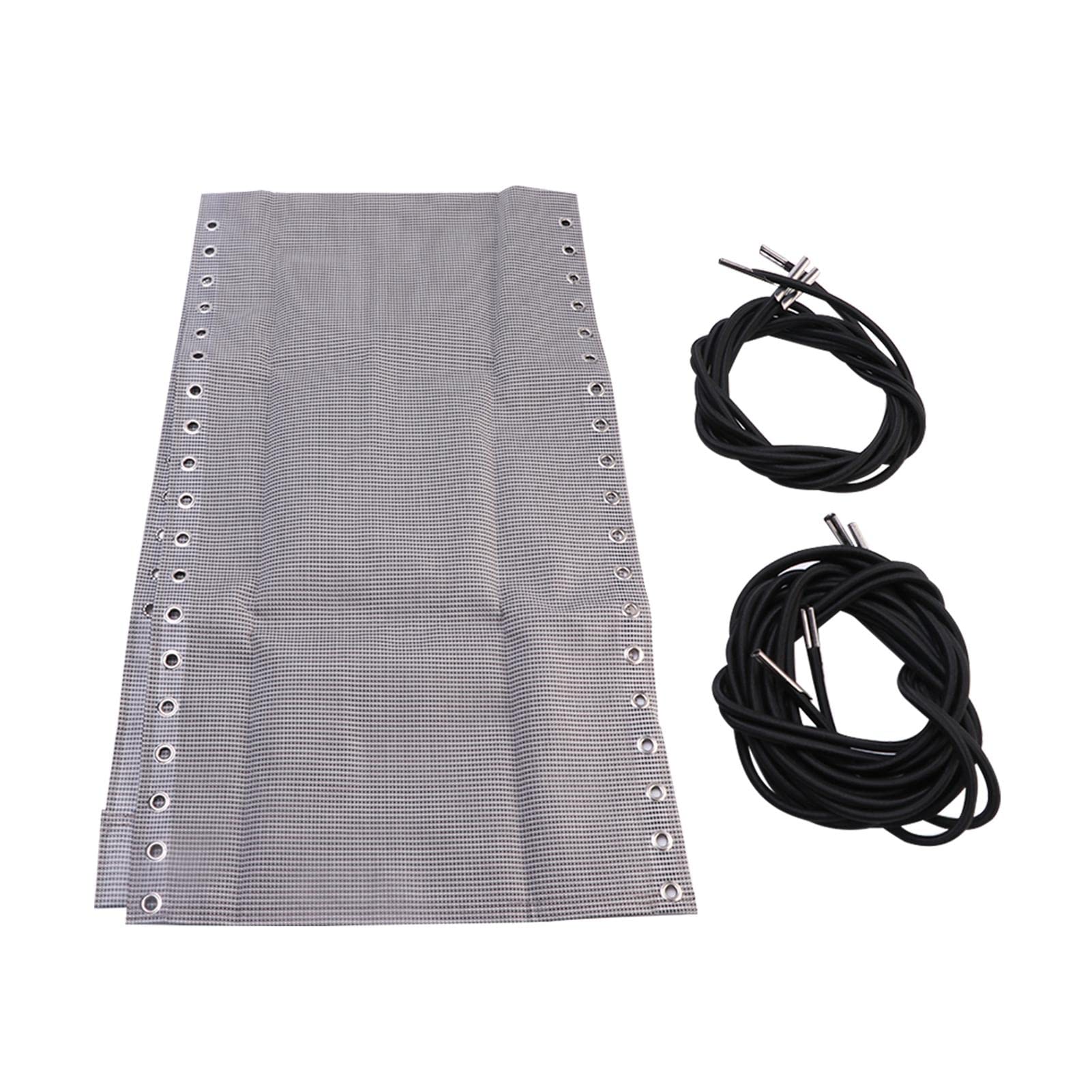 WANAONE Tela de repuesto para silla, tela de repuesto duradera de gravedad con kit de cuerdas de cuerda, paño de reparación para patio al aire libre, sofá, playa, piscina, césped