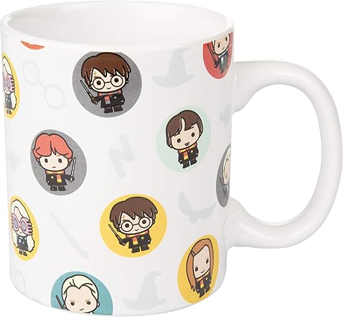 Miniatura 2 de Harry Potter Taza de café, 11 onzas, diseño de personaje Chibi, con licencia oficial, gran regalo para niños, adolescentes y adultos que aman los