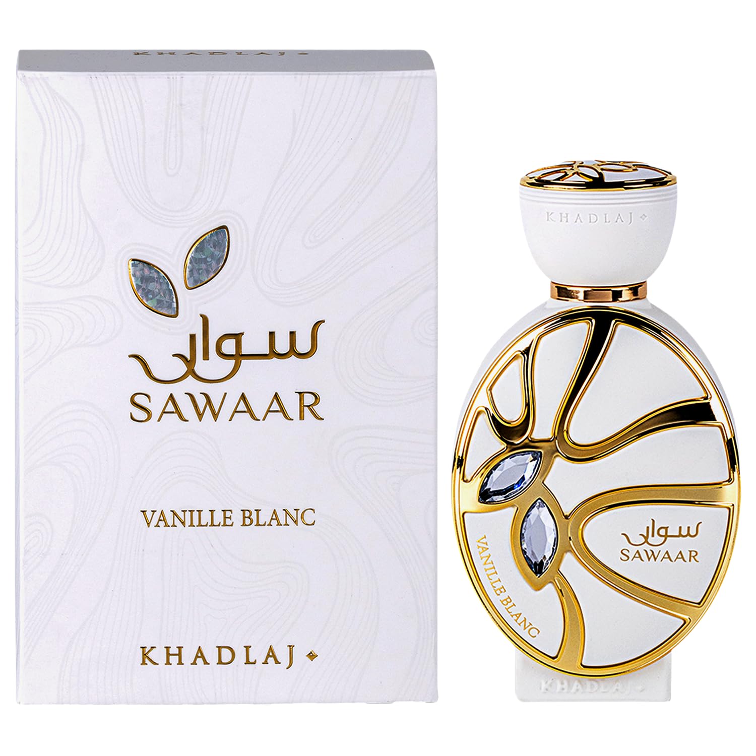 Amazon.com : Khadlaj Sawaar Vanille Blanc – Vanilla, Sweet, Woody