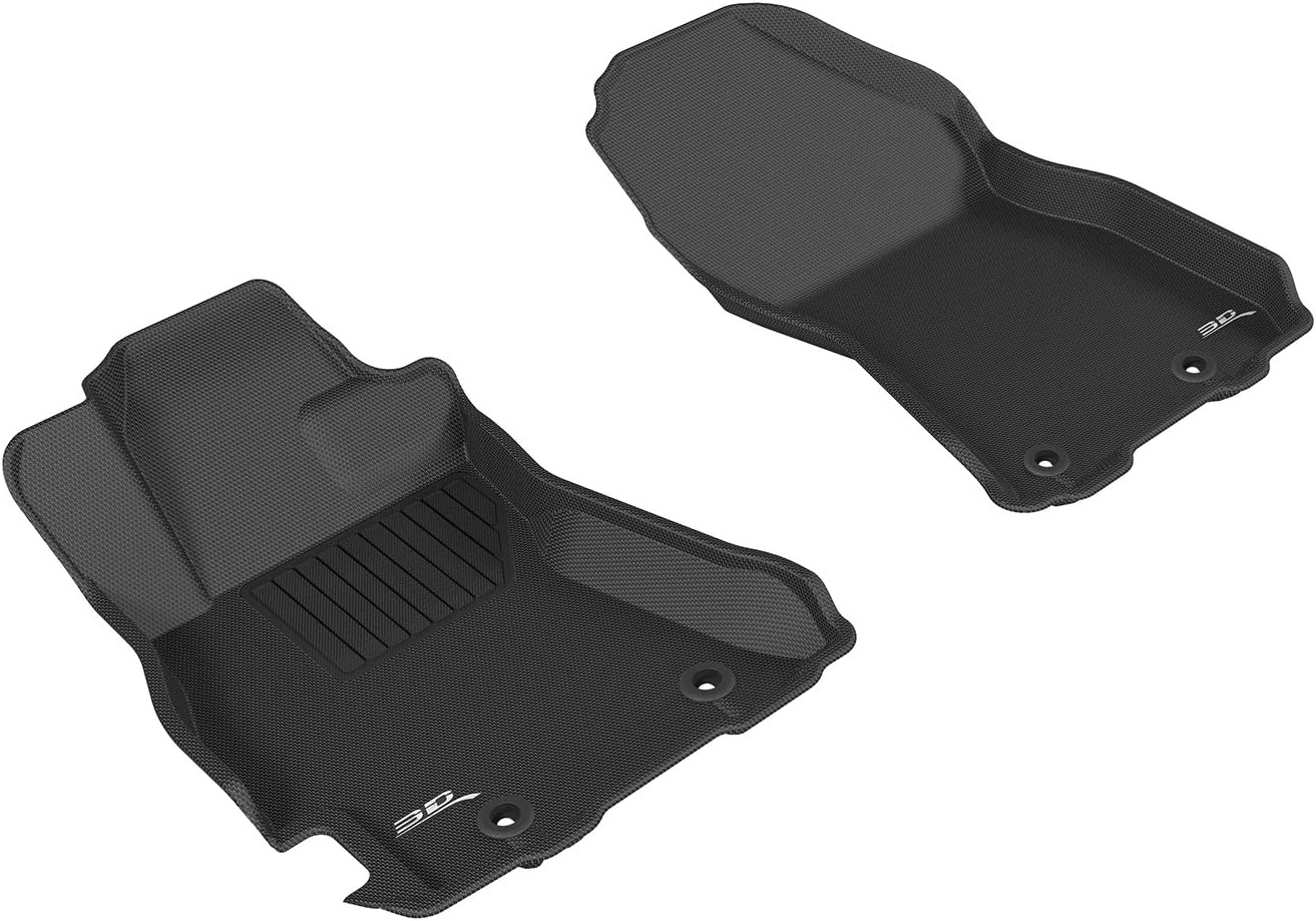 3D MAXpider Kagu Floor Mat (Black) Compatible with Subaru Legacy / Outback 2015-2019 - R1