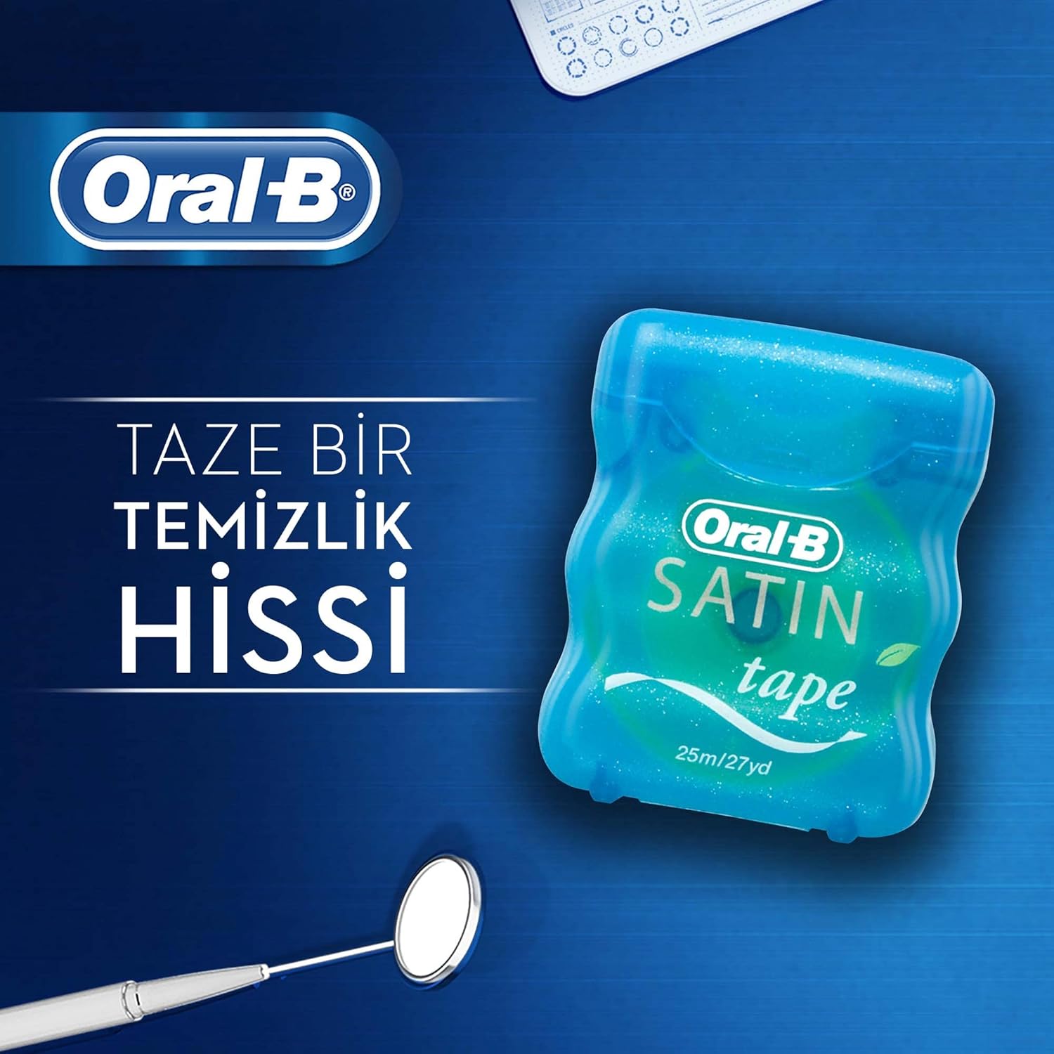 Oral-B Зубная нить Satin Tape 25 м