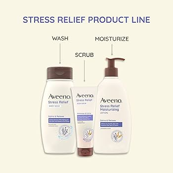 Amazon | Aveeno Stress Relief Moisturizing Lotion 355 ml