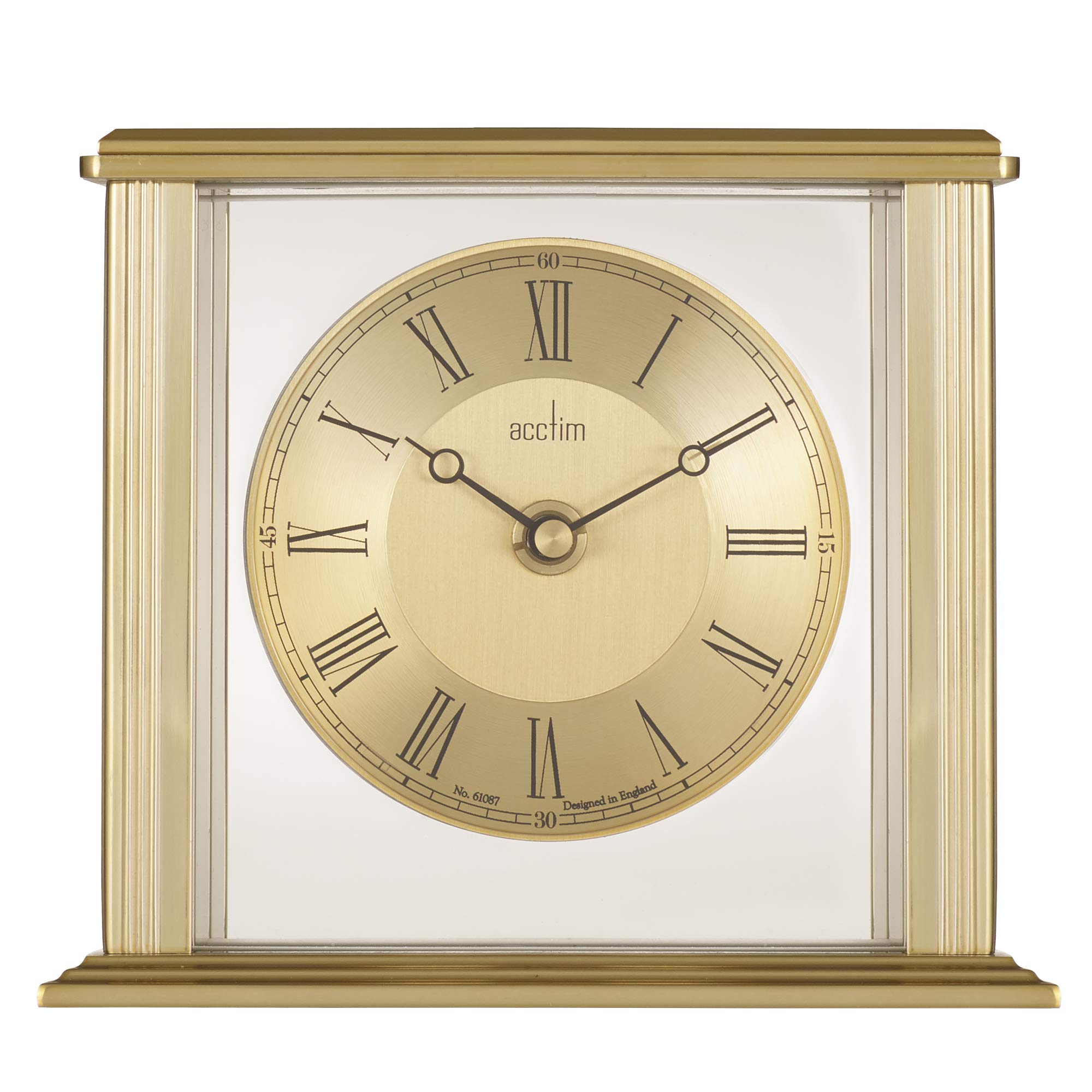 Acctim Gayhurst 36998 Horloge de cheminée effet laiton