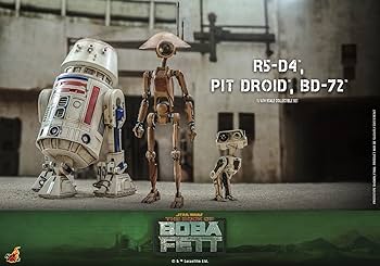 ホットトイズ R5-D4&ピット・ドロイド&BD-72 STAR WARS R5-D4, Pit Droid, and BD-72 Sixth Scale Figure Set by Hot