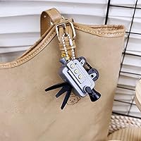 Vista 7 de Modelo de proyector de película retro en miniatura con trípode, película de estilo vintage de resina artesanal, mini accesorios de película