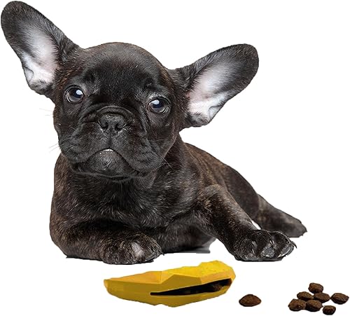 Dispensador interactivo de golosinas para perros para masticadores agresivos, alivio del aburrimiento, enriquecimiento y estimulación cerebral