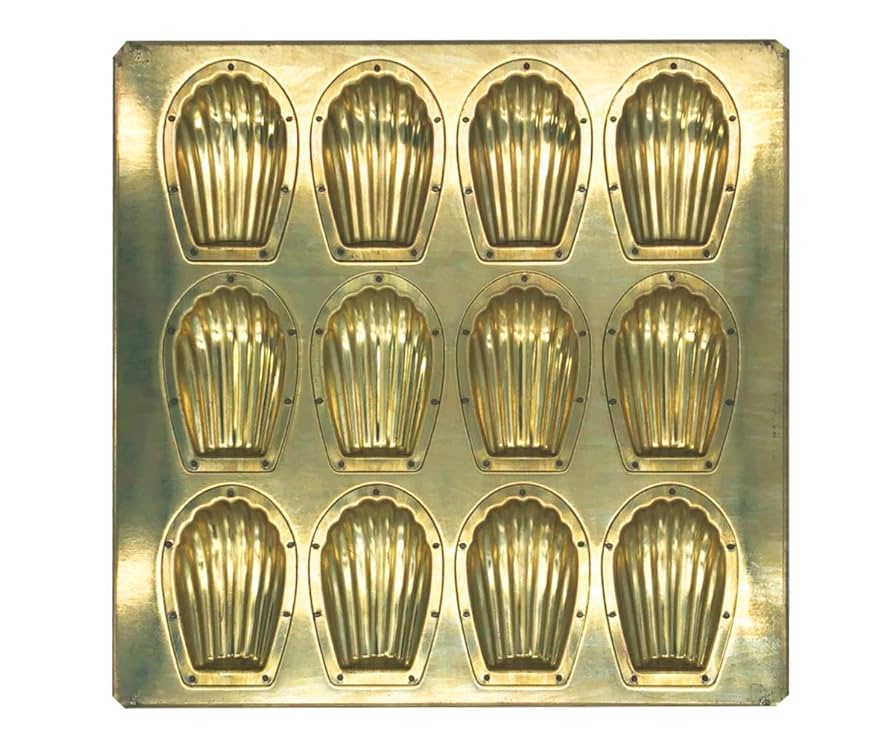 Amazon｜松永製作所 シリコン加工 黄金マドレーヌ天板12P MS30