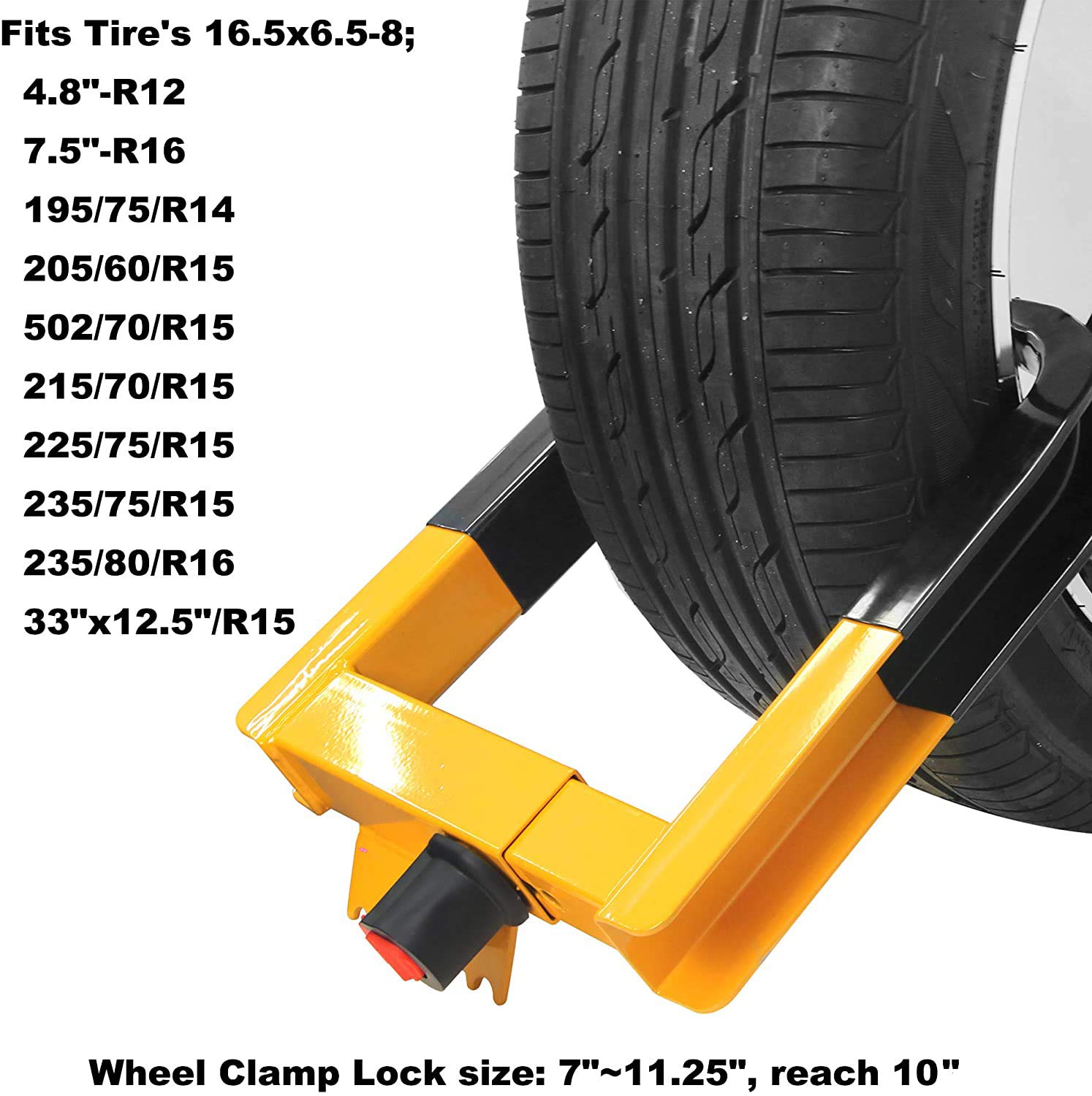 Buy Wheel Clamp Lock Tire Lock Wheel Chock Security Lock AntiTheft