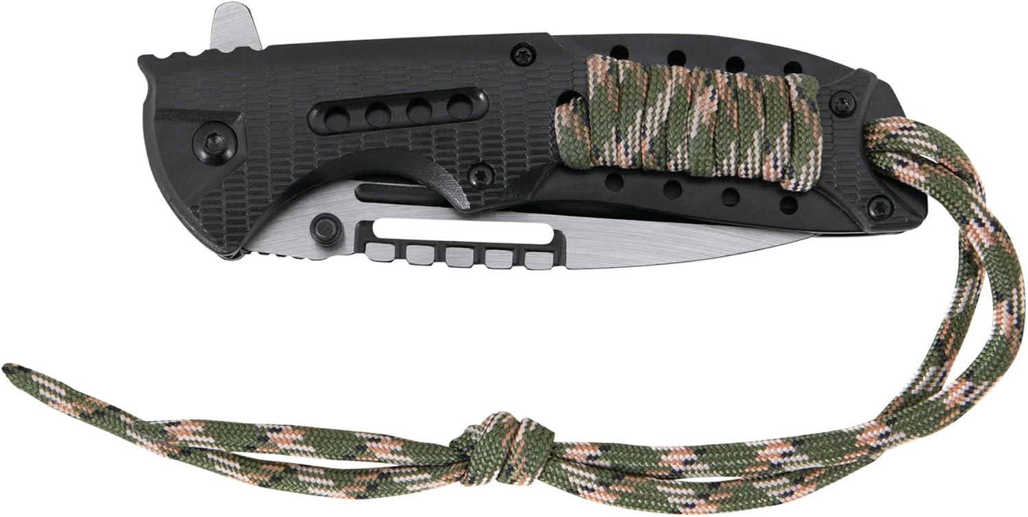 Performance Tool W9360 Paracord Handle Folding Knife, 1 Pack