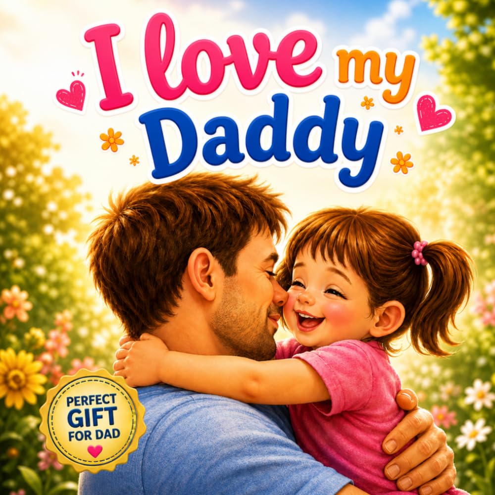 I Love My Daddy: A Sweet Personalized Story for Daddy’s Little Girl (Three Hearts Publishing Gift Book Collection)