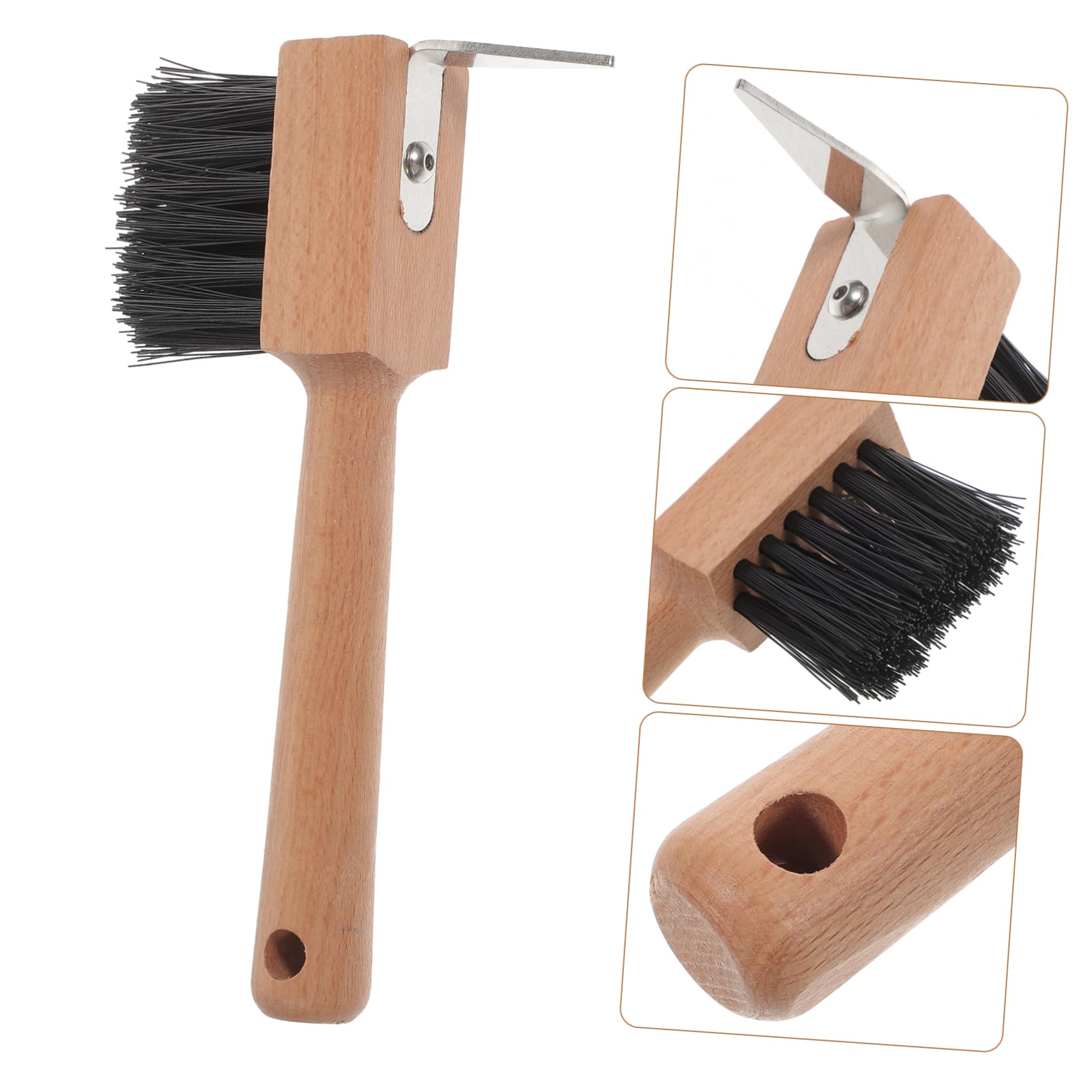 Toyvian Brosse À Sabots Pour Chevaux Et Bovins Outil De Réparation Et Pareur De Sabots Portable 6.69X3.94X1.18In Soins Des Pieds Pratique Pour Ovins Et Ânes
