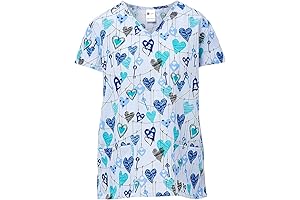 24|7 Comfort Scrubs Women's 24/7 Comfort Custom Fit V-Neck Scrub Top