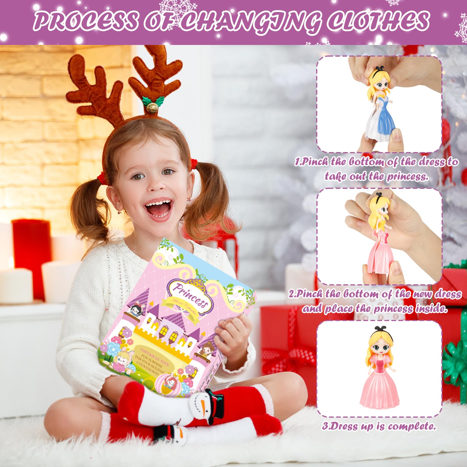 Advent Calendar 2025 Crystals for Children 24 Christmas Countdown Advent Calendar - Image 4