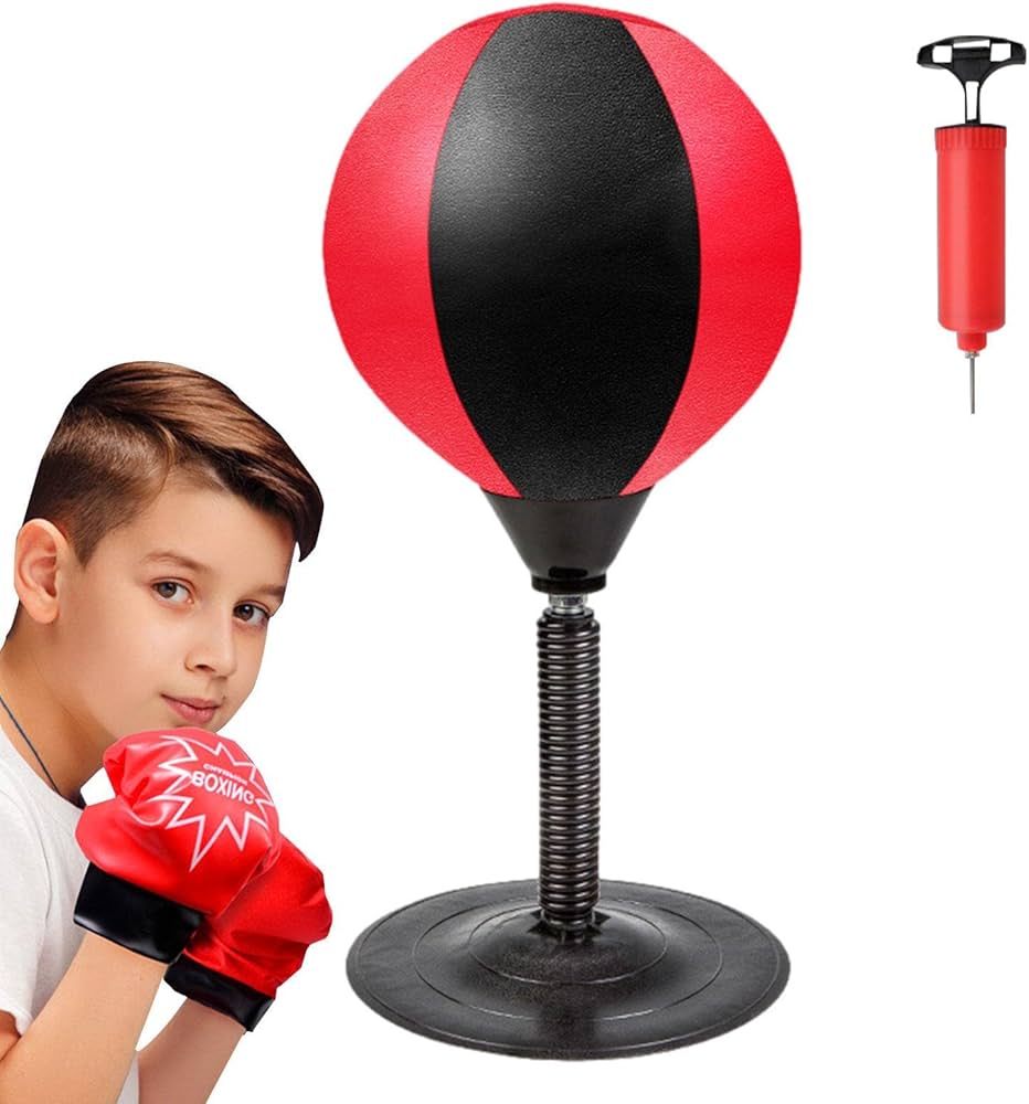 Amazon | デスクトップ パンチング バッグ - 大人用卓上サンドバッグ