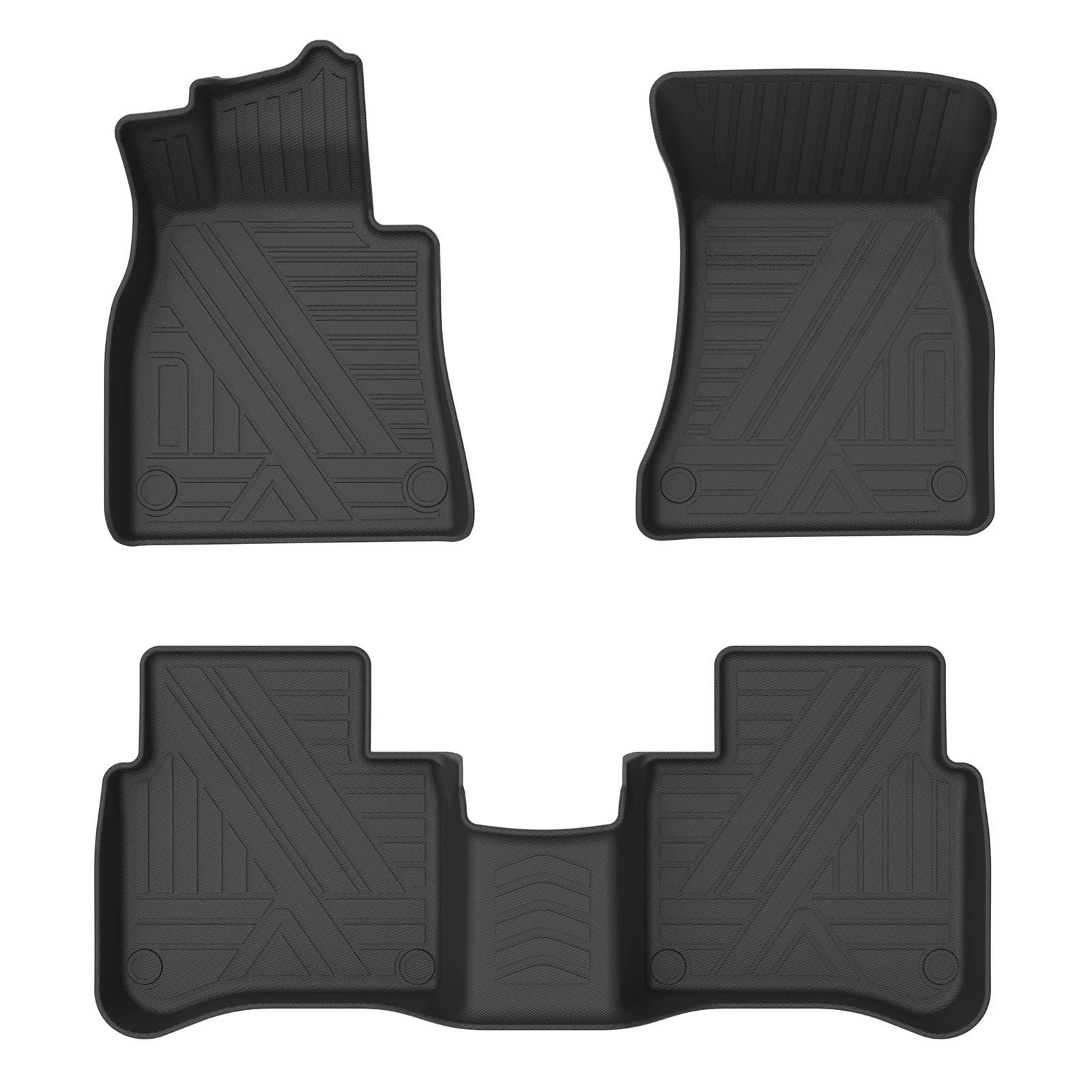 TPE 3D-Gummi Autofußmatten Teppich Für Benz S-Klasse 2014-2020