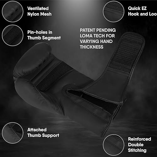 Miniatura 3 de BEAST RAGE Guantes de boxeo Muay Thai Kickboxing MMA Bolsa de Lucha Entrenamiento Golpe Entrenamiento Hombres Mujeres Sparring Fitness Mitones