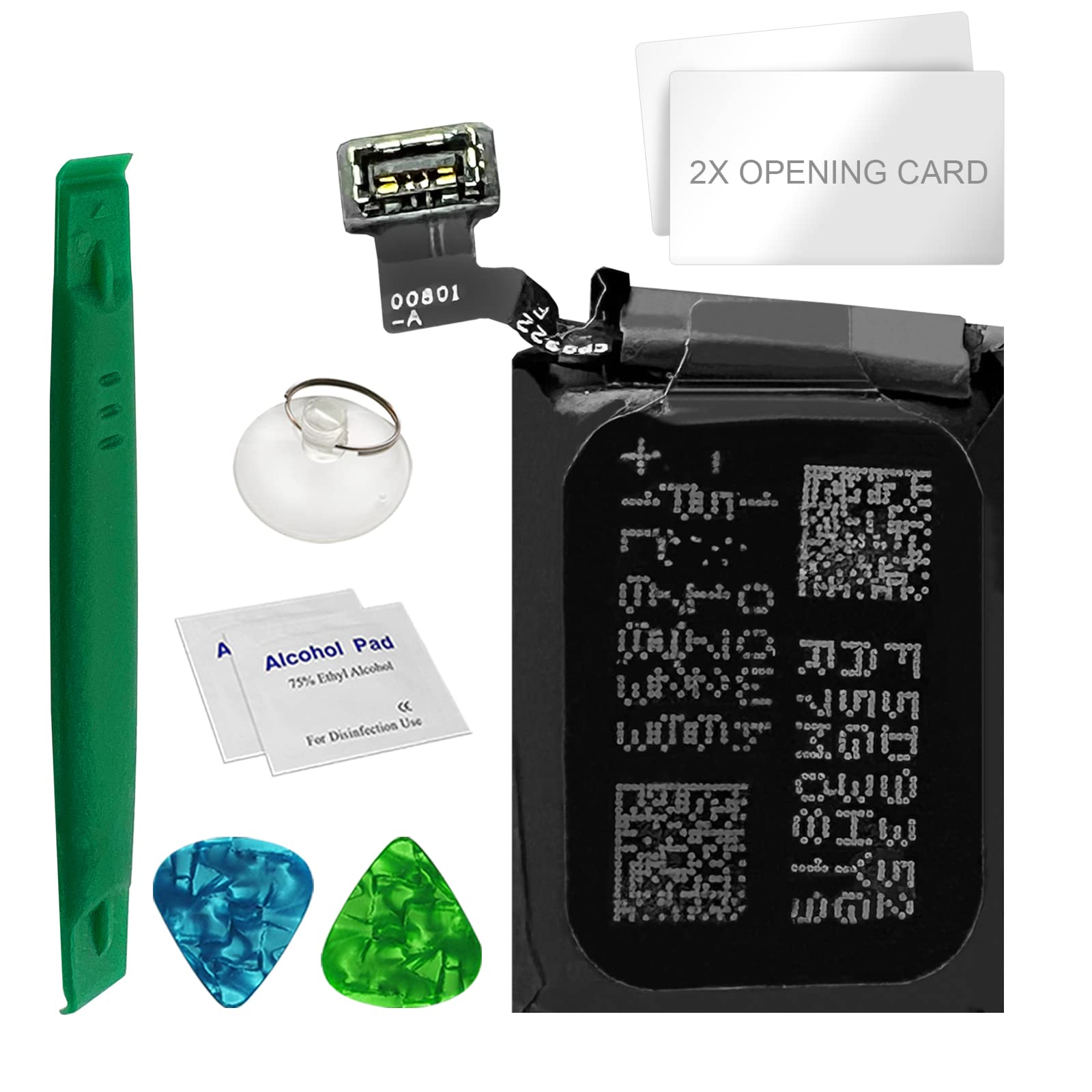 Batteria Ricambio Per Smartwatch Series 3 42mm GPS - Con Strumenti - Foto 10