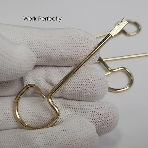 Miniatura 2 de Llave de puerta de baño interior, llave de emergencia para dormitorio, llave de repuesto sólida para puerta interior - Paquete de 10