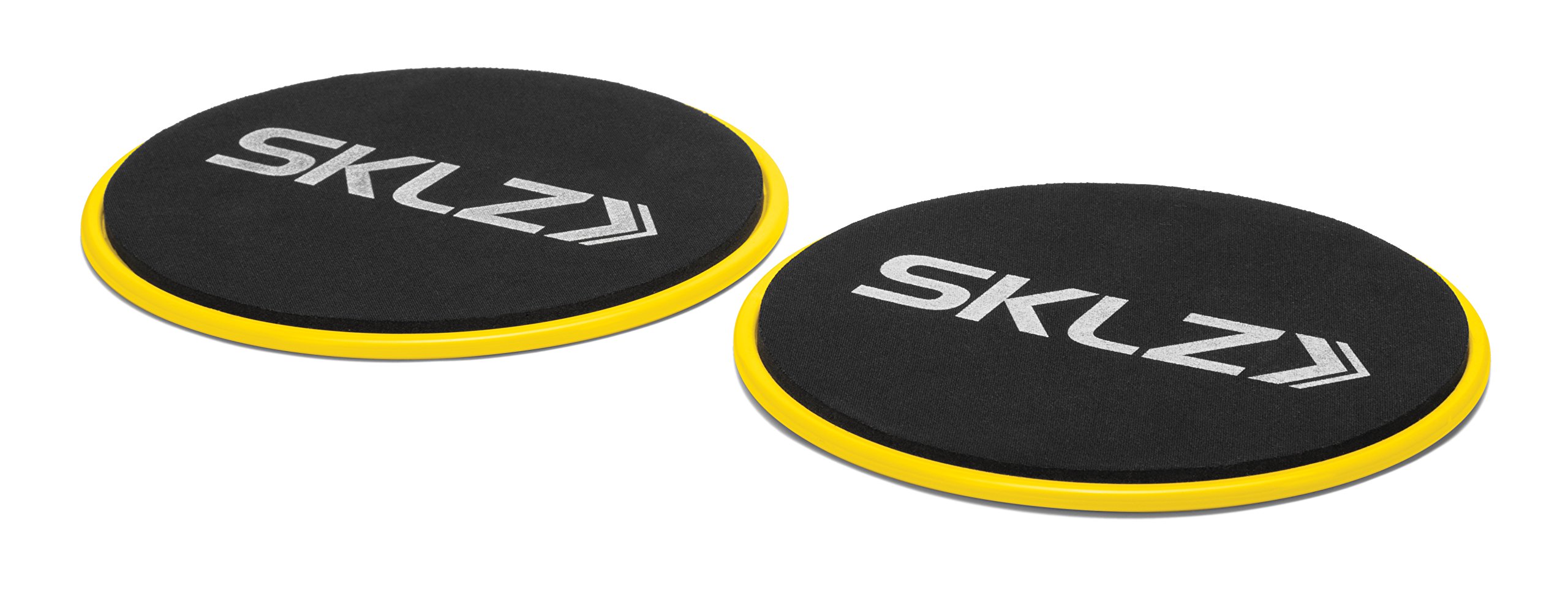 SKLZ Slidez Dual-Sided Exercise Glider Discs for Core Stability Exercises for Hands & Feet