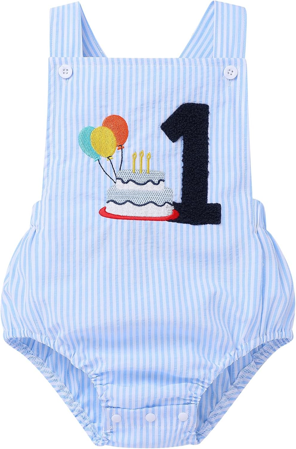 AWIBMK Wild One Birthday Outfit Boy Jungle Safari Baby Bubble Romper Backless Overalls Caske Smash Photo Shoot Outfits