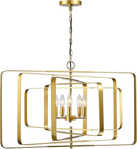 Miniatura 9 de Untrammelife Lámpara colgante de 4 luces