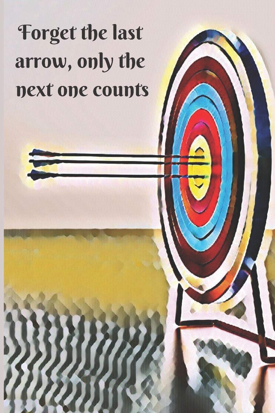 Archery Target Blank Lined Journal Notebook: A notebook, daily diary, gift idea for people who love the sport of archery!!