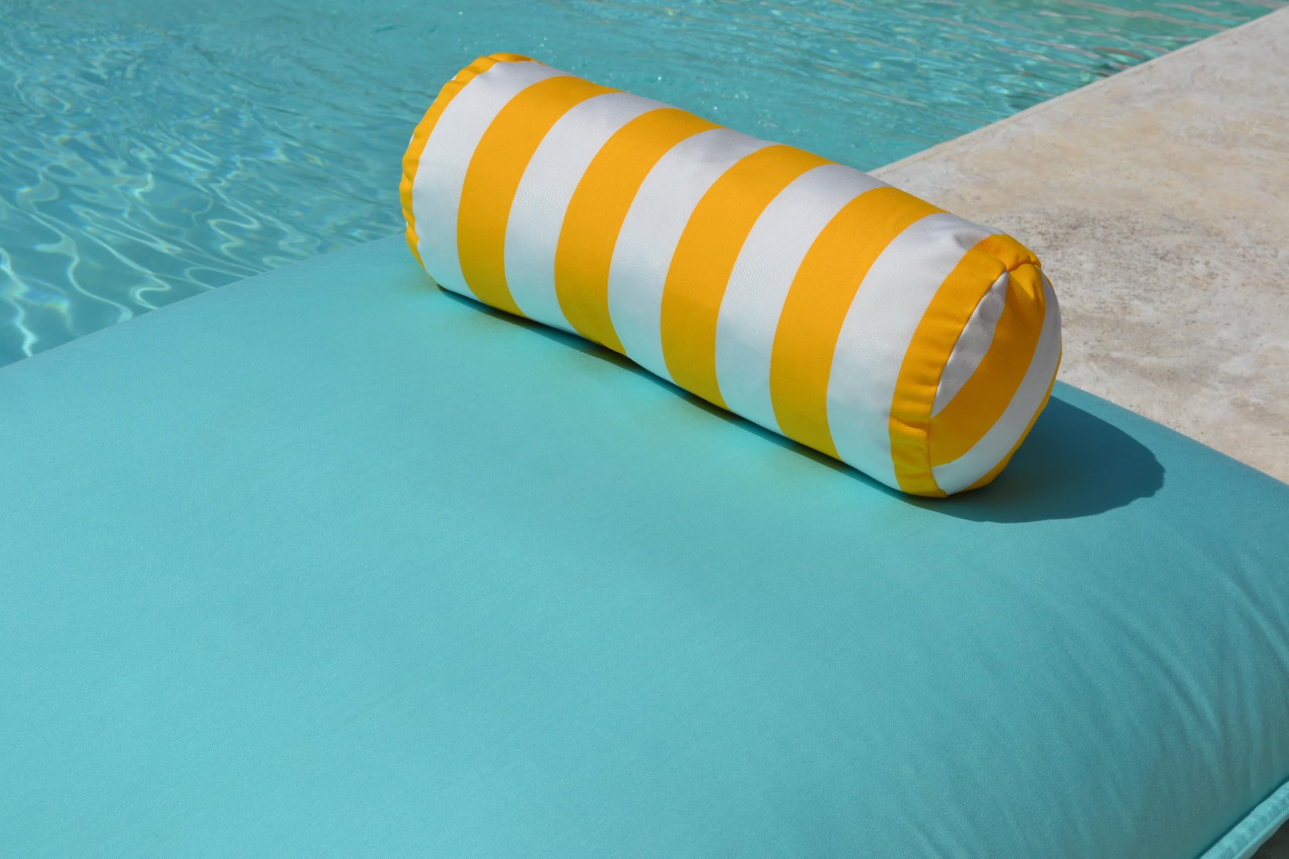 chillisy® Premium Pool-Sitzsack Sunkissed Lagoon Set – schwimmend – Float-Gefühl inklusive – 5 Jahre Farb-Garantie – UV-beständig - Mint [160x120 cm]