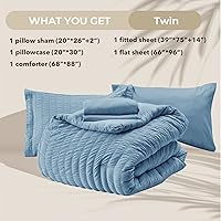 Vista 358 de HYMOKEGE - Juego de edredón tamaño king, color negro y rojo, de sirsaca, de 7 piezas, para todas las estaciones, en una bolsa, para dormitorio