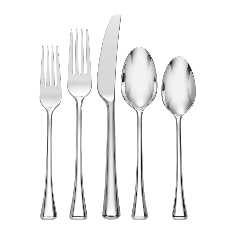 Amazon.com: Oneida Faceta 20 Piece Fine Flatware Set