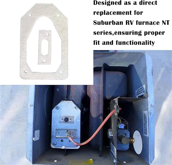 Burner Access Gasket Replacement Number Part # 071076 525011 070398,Exact Replace NT Series Suburban Rv Furnace(3Pcs)