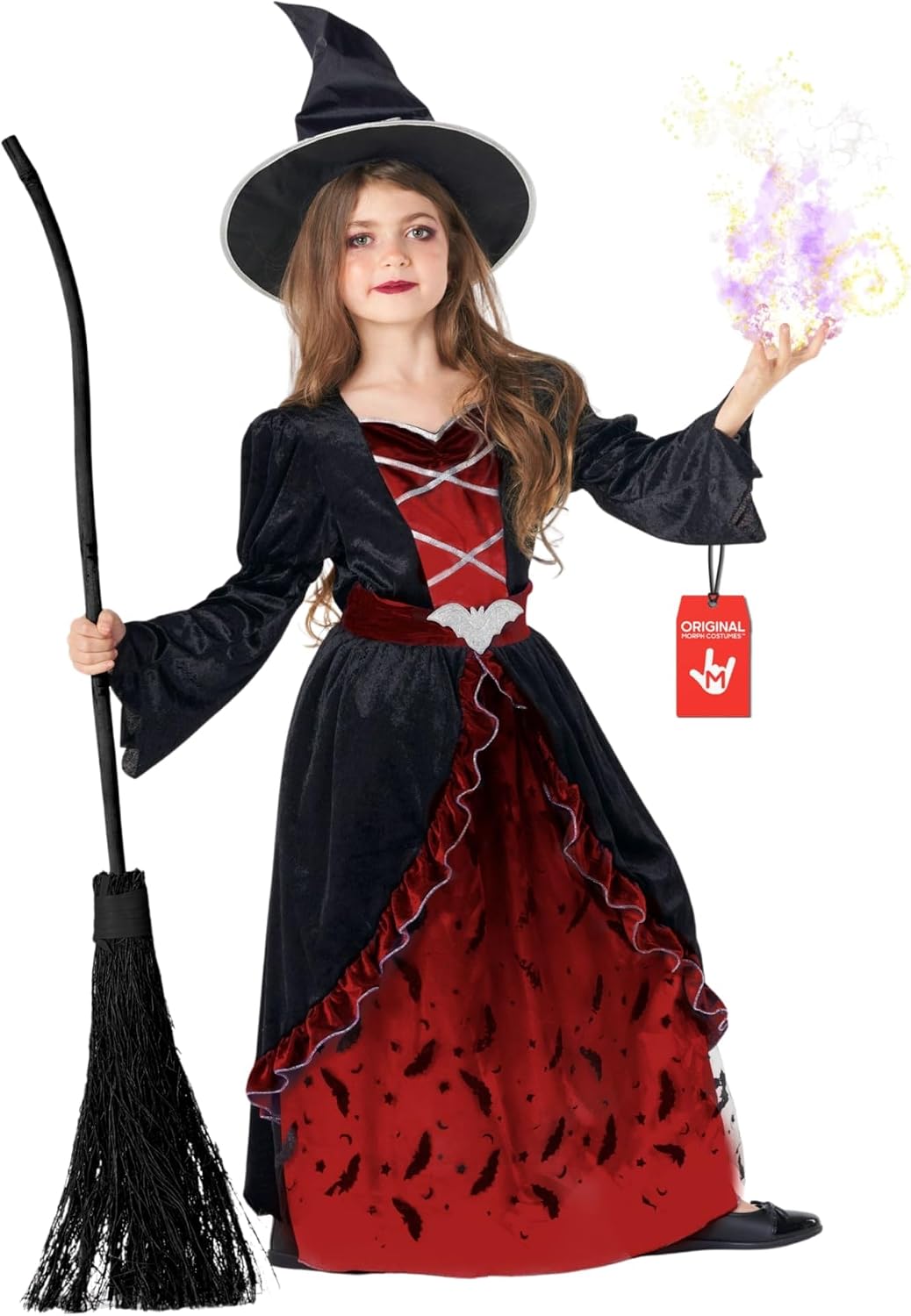 Morph Witch Costume Kids, Witch Costume For Girls, Halloween Costumes For Girls And Toddler
