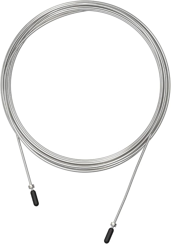Velites Cable Plata Entrenamiento 1.8 mm, Repuesto Comba, Adultos Unisex