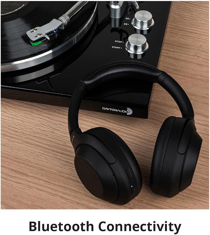 Tocadiscos Dayton Audio TT-1BTB con Bluetooth y USB miniatura 9