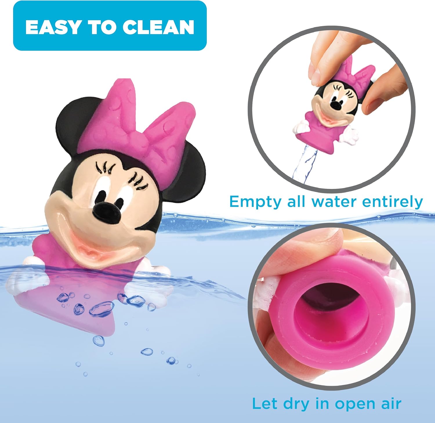 Disney Mickey Mouse & Friends Finger Puppets - Party Favors, Educational, Bath Toys