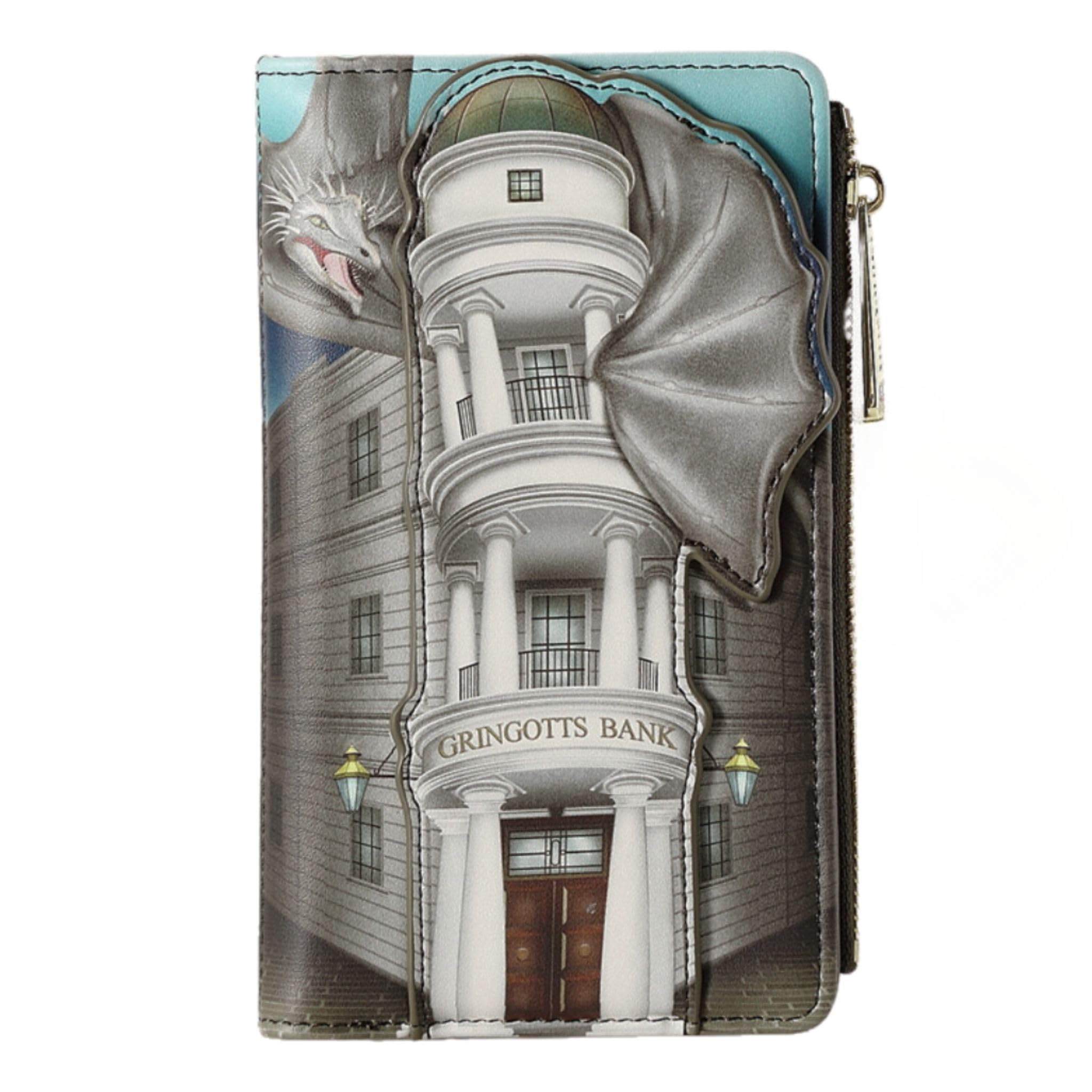 Loungefly Harry Potter Gringotts Bank and Dragon Wallet