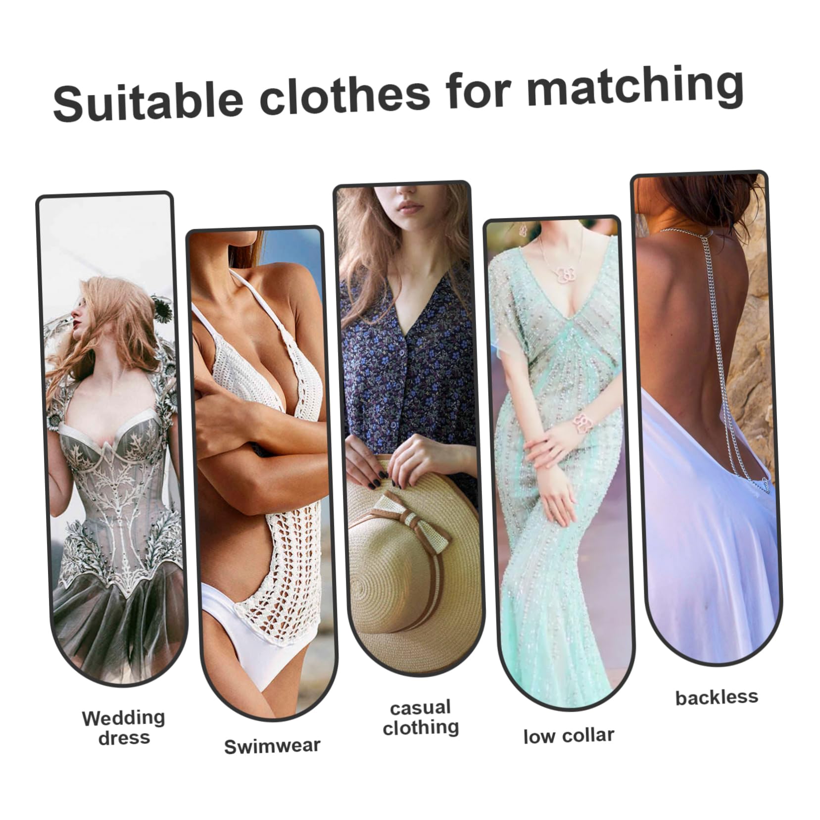 LIFKOME Almohadillas Para Sujetador De Playa Traje De Baño Sujetador Almohadillas Invisibles Inserciones De Sujetador Transpirables Paño De Punto + Esponja De Alta Elasticidad
