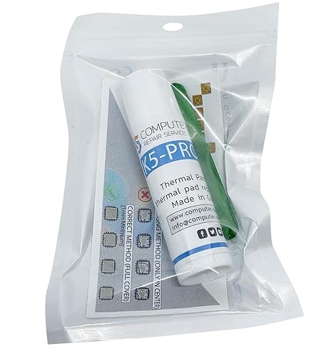 Miniatura 5 de K5 PRO - Pasta térmica viscosa de 0.35 oz para repuesto de almohadilla térmica líquida compatible con Apple iMac, Asus ROG, Acer Nitro, portátiles