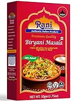 Vista 8 de Pasta de curry Rani Biryani Masala (pasta de especias de cocina para platos de arroz indio, pullao/pilau) tarro de vidrio de 10.5 onzas (10.58 oz) ~
