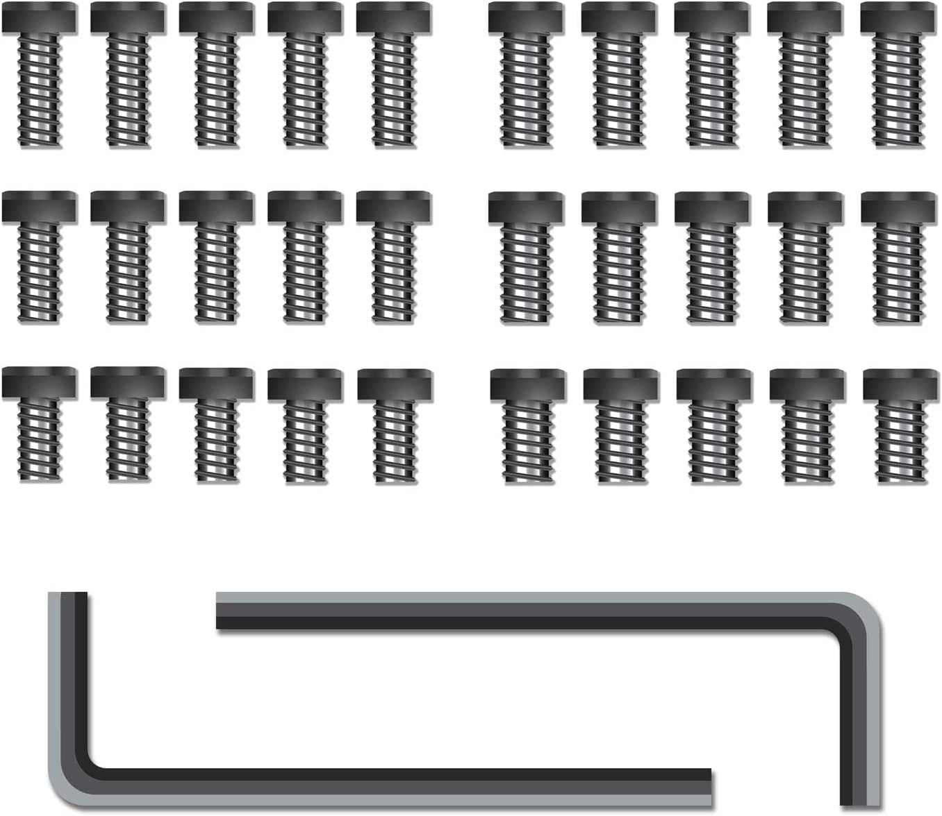 Monstrum Gunsmithing Screw Set 6 Sets of Screws, 5 in