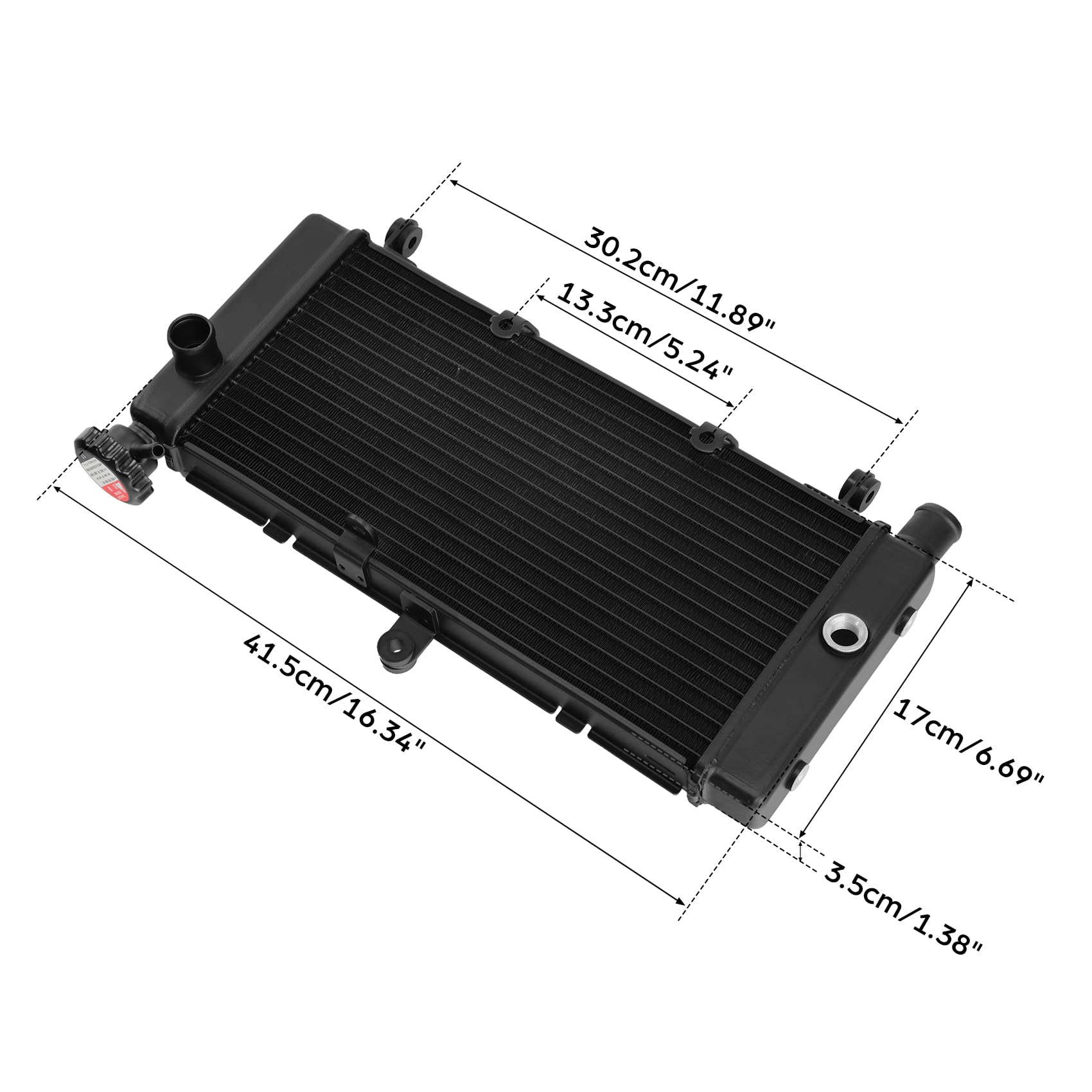 Radiatore Adatto per CB600F Hornet 1998-2006
